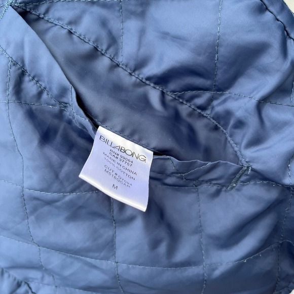 Y2K Billabong reversable button up insulated shirt - Picture 10 of 11